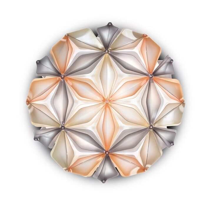 Slamp La Vie Medium Wand-Deckenleuchte Orange – Bild 3
