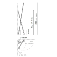 Vibia Sticks Solo 7338 Stehleuchte – Bild 4