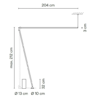 Vibia Sticks Solo 7376 Stehleuchte UGR<19 – Bild 4