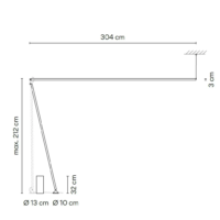 Vibia Sticks Solo 7379 Stehleuchte UGR<19 – Bild 4