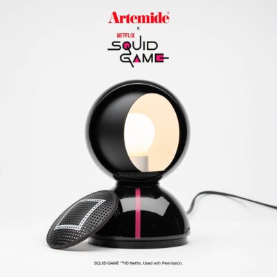Artemide Eclisse x Squid Game – Special Edition in Schwarz