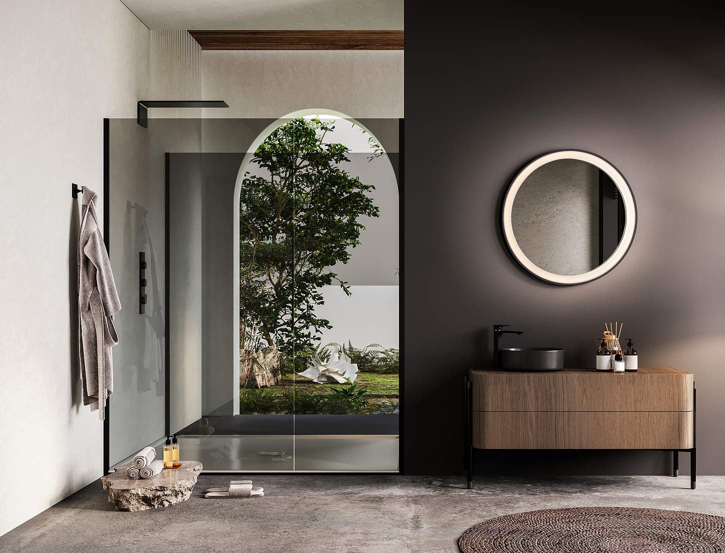 Escale Leuchten im Badezimmer