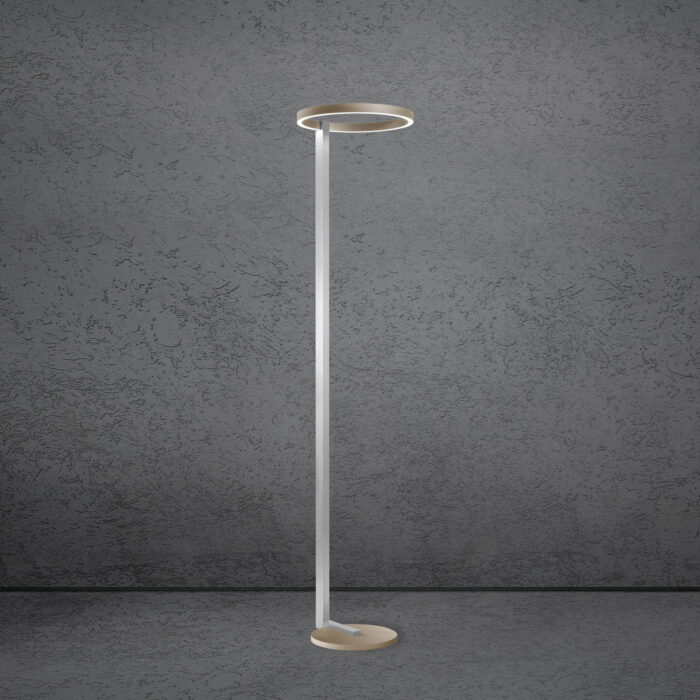 ESCALE Midnight Stehleuchte Aluminium Taube