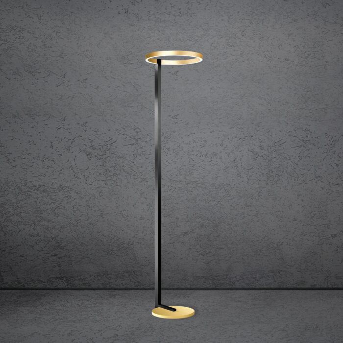 ESCALE Midnight Stehleuchte Schwarz Gold