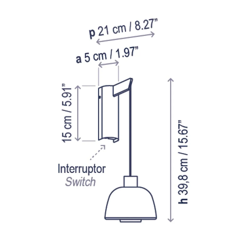 Bover Drep A/01 Wandleuchte – Bild 15