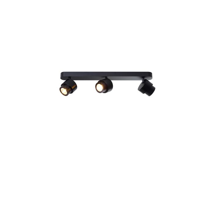 ESCALE Brush Deckenstrahler 3-flammig schwarz