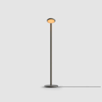GRAU Parrot Floor Stehleuchte Black Brass mit Kabel