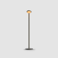 GRAU Parrot Floor Stehleuchte Black Brass