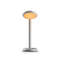 GRAU Parrot Table Tischleuchte Silber