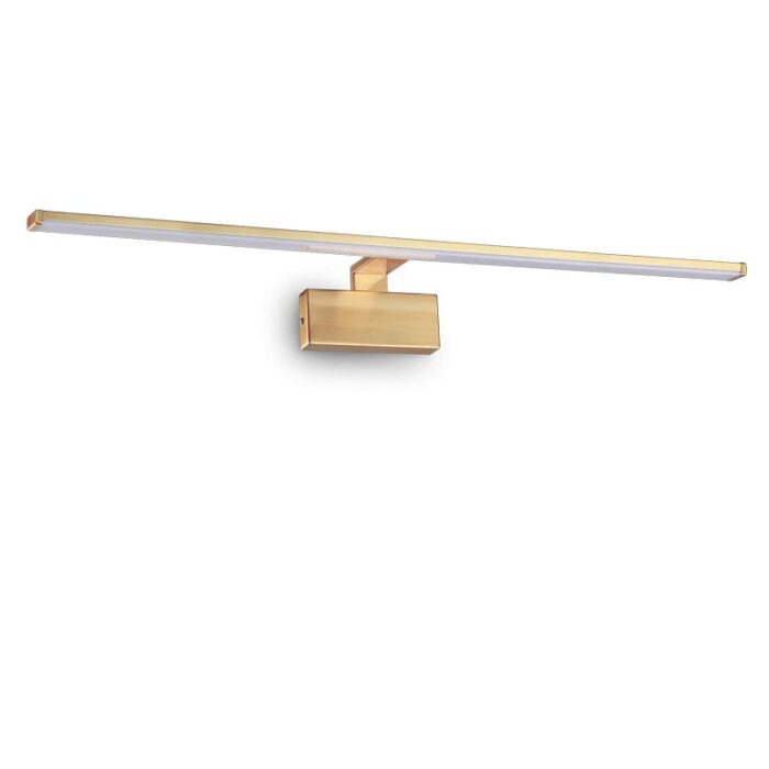 Ideal Lux Alma Spiegelleuchte Bad Messing