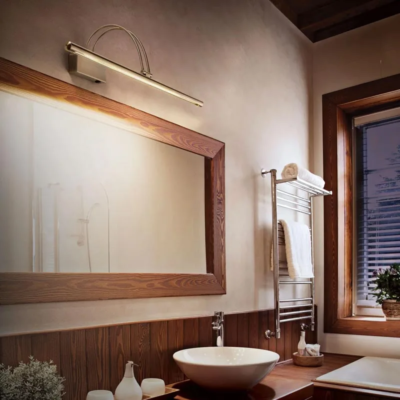 Ideal Lux Bow Spiegelleuchte Bad Ambiente