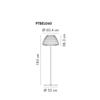 Axolight Bell Floor Stehleuchte 60 cm