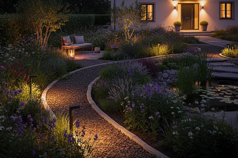 Außenbeleuchtung insektenfreundlich gestalten.