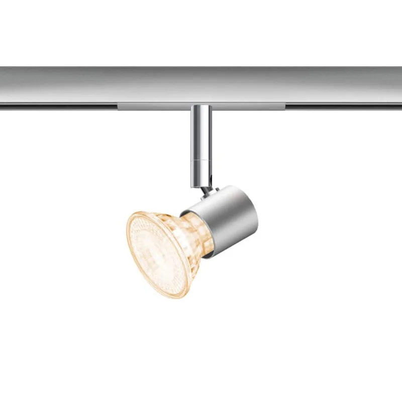 Bruck Fair Spot GU10 Deckenstrahler für ALL-IN Schiene Chrom matt
