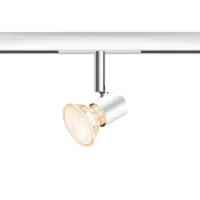 Bruck Fair Spot GU10 Deckenstrahler für ALL-IN Schiene Weiss