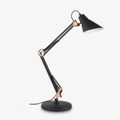 Ideal Lux Sally TL1 Tischleuchte Schwarz Kupfer