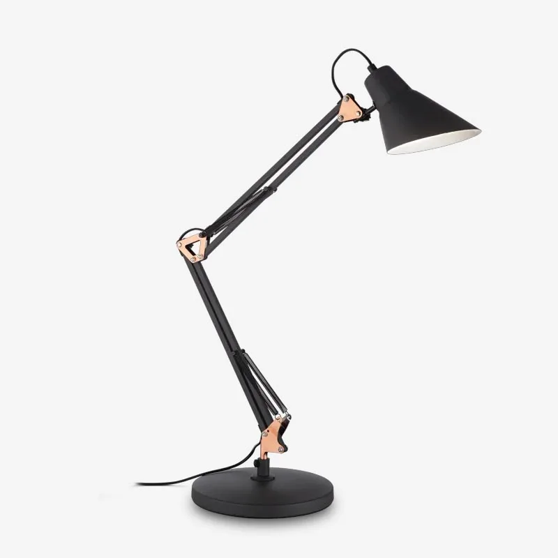 Ideal Lux Sally TL1 Tischleuchte Schwarz Kupfer