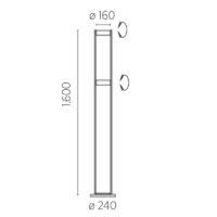 Knapstein WEGA-S LED-Stehleuchte – Bild 6