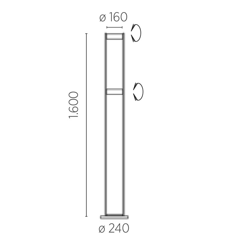 Knapstein WEGA-S LED-Stehleuchte – Bild 6