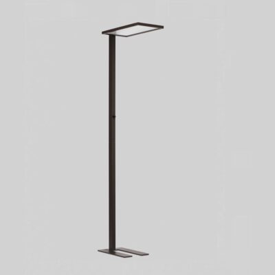 prediger.base p.144 LED Office-Stehleuchte, zweiseitig strahlend Earth Black