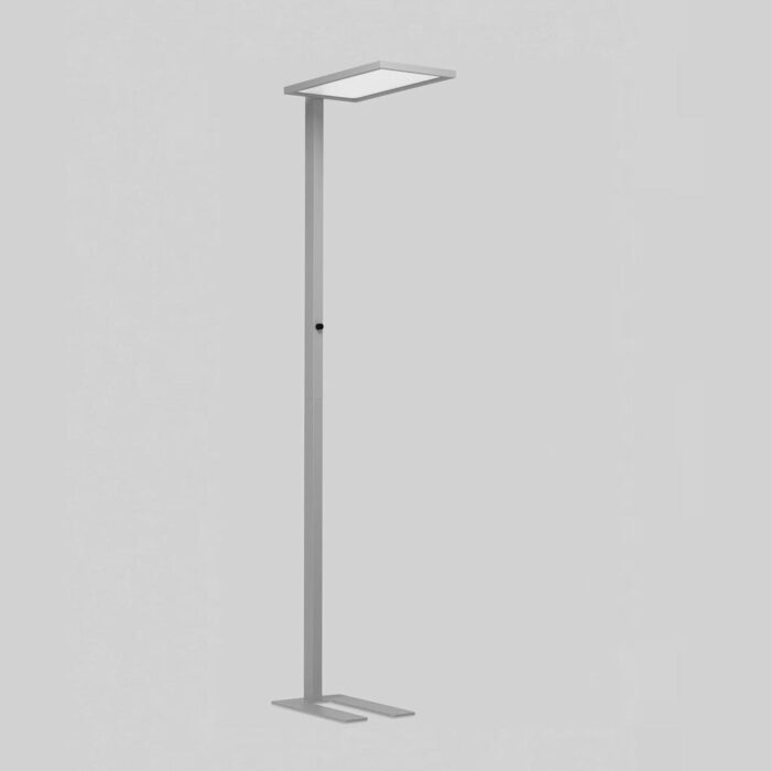 prediger.base p.144 LED Office-Stehleuchte, zweiseitig strahlend Screed Grey
