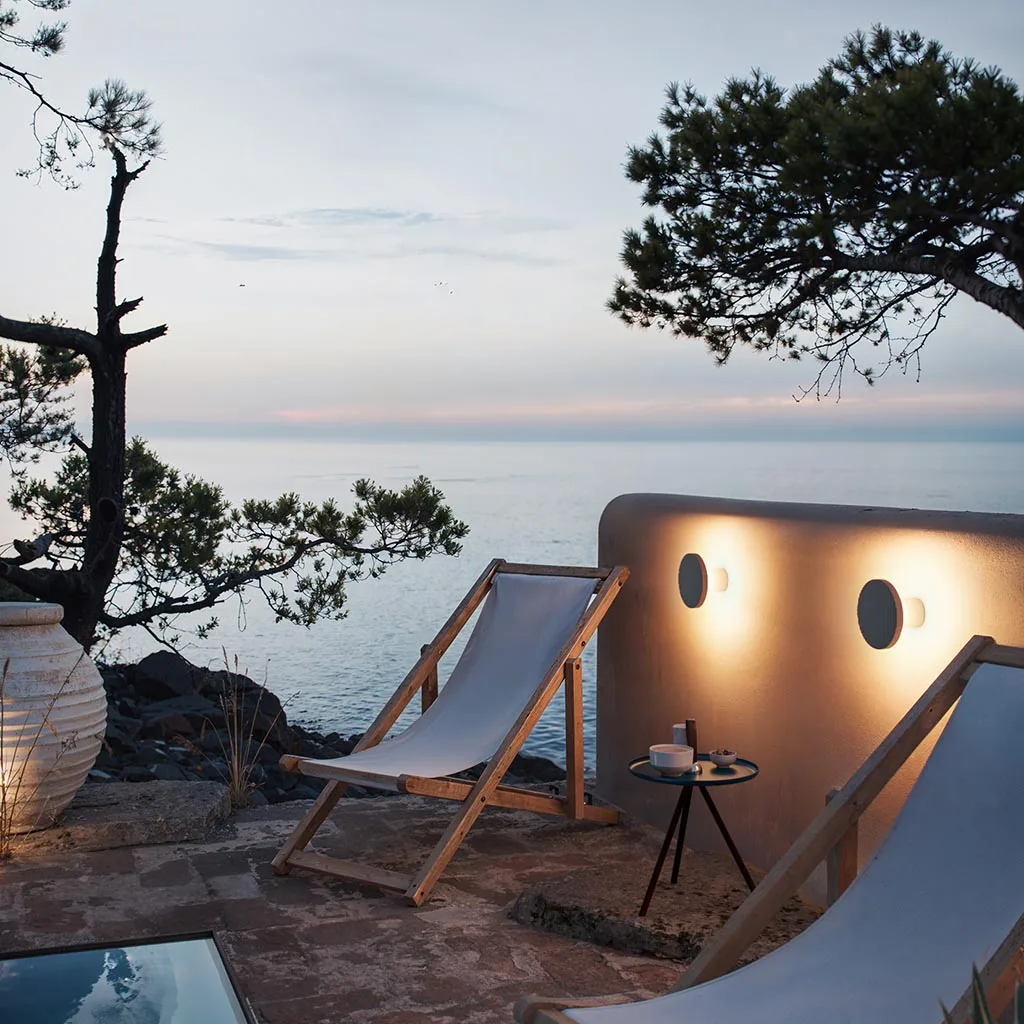 Bover Arid A/01 Outdoor Wandleuchte im Außenbereich