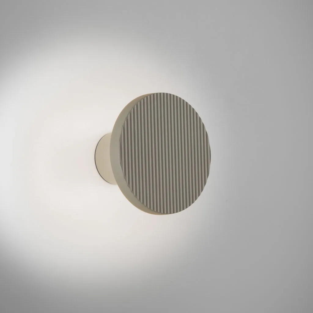 Bover Arid A/01 Outdoor Wandleuchte Kieselgrau