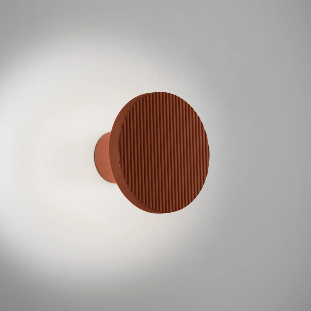 Bover Arid A/01 Outdoor Wandleuchte Terracotta