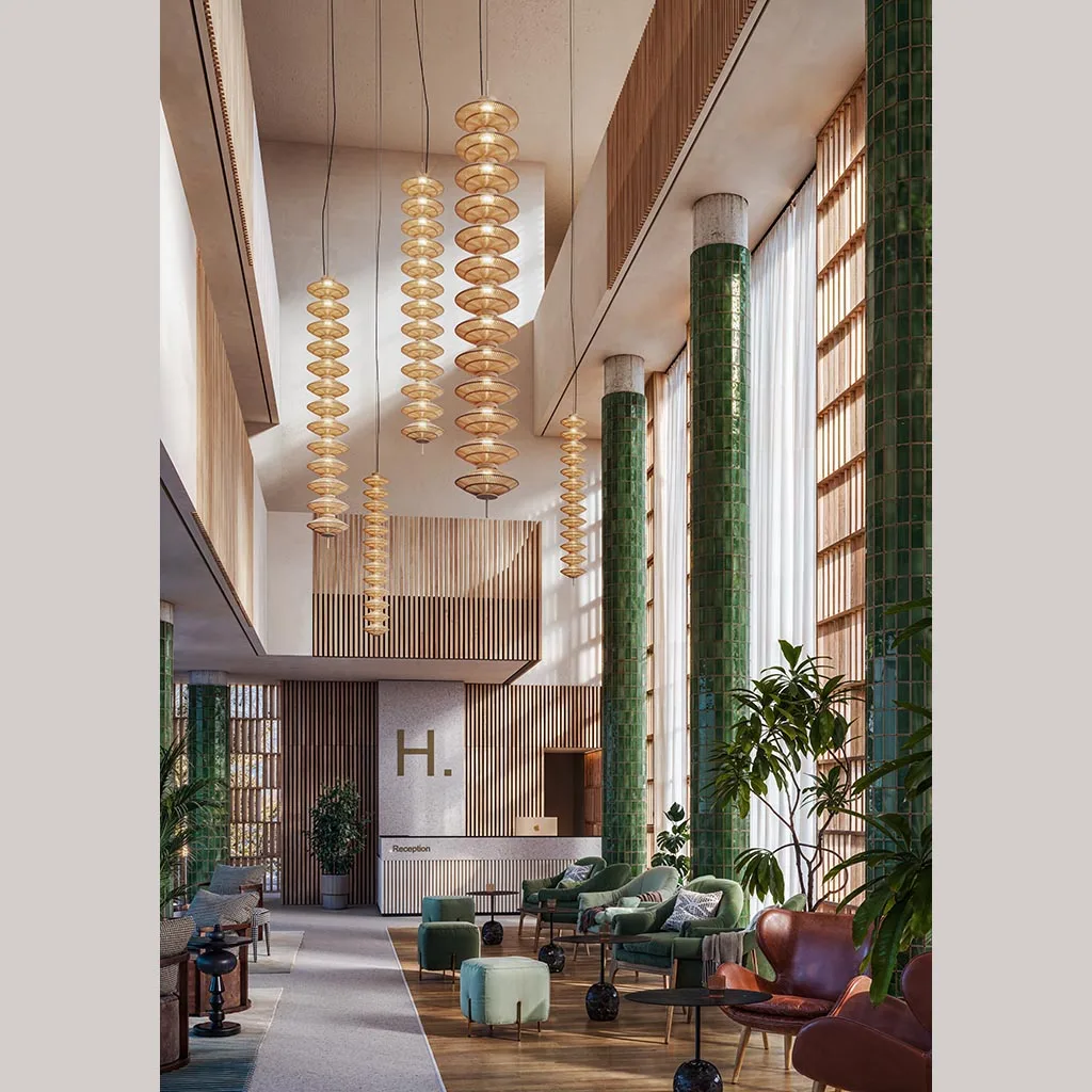 Bover Yunyun S/7C Pendelleuchte – Bild 4