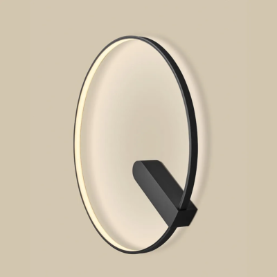 Holtkötter Circular LED-Wandleuchte Schwarz