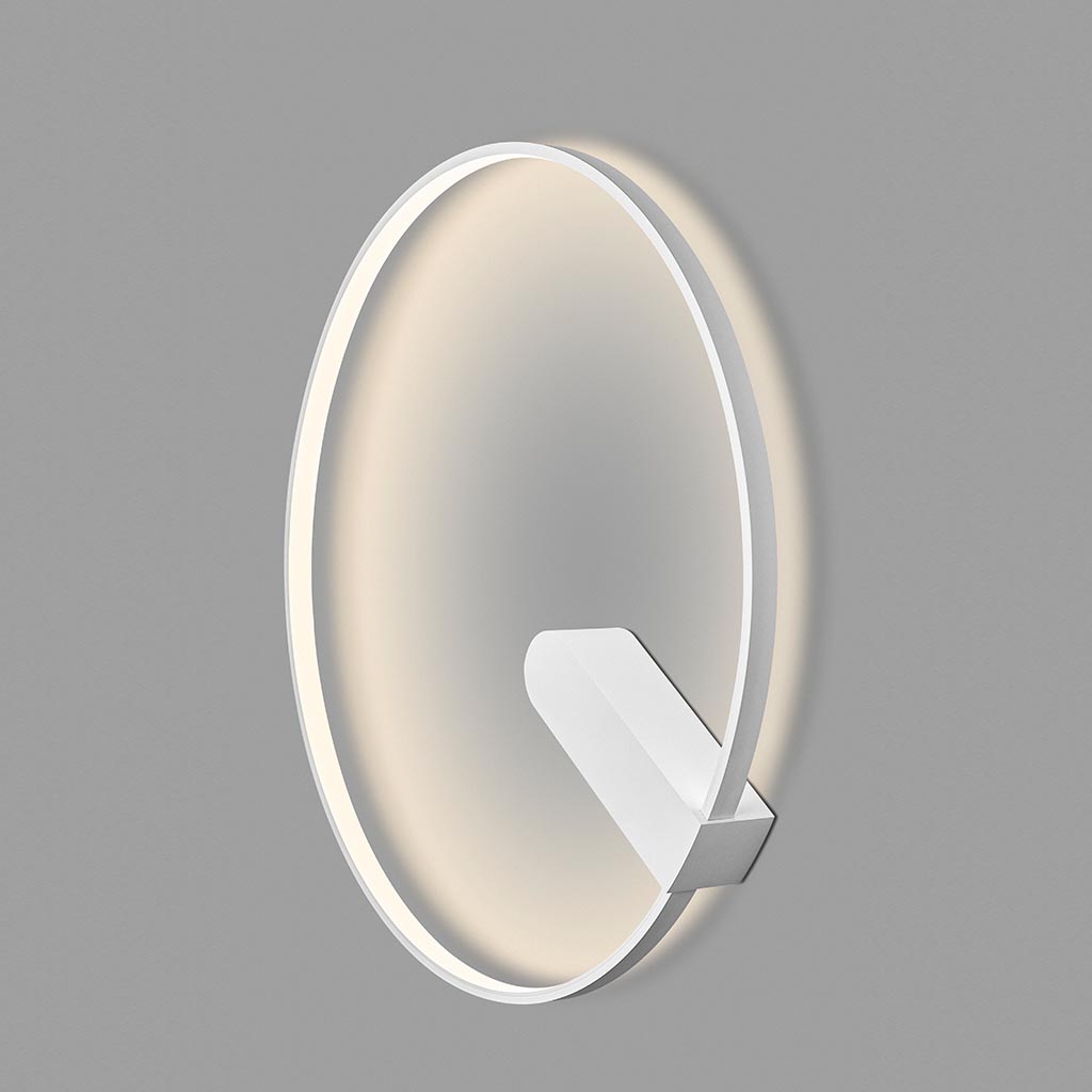 Holtkötter Circular LED-Wandleuchte Weiss