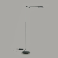 Holtkötter Lector LED-Stehleuchte Platin