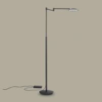 Holtkötter Lector LED-Stehleuchte Schwarz