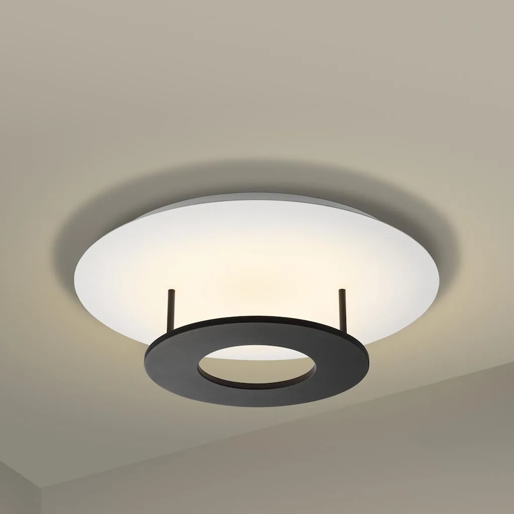 Holtkötter Nova D LED-Deckenleuchte Schwarz