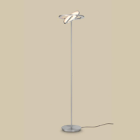 Holtkötter Supernova Linear LED-Deckenfluter Aluminium Matt