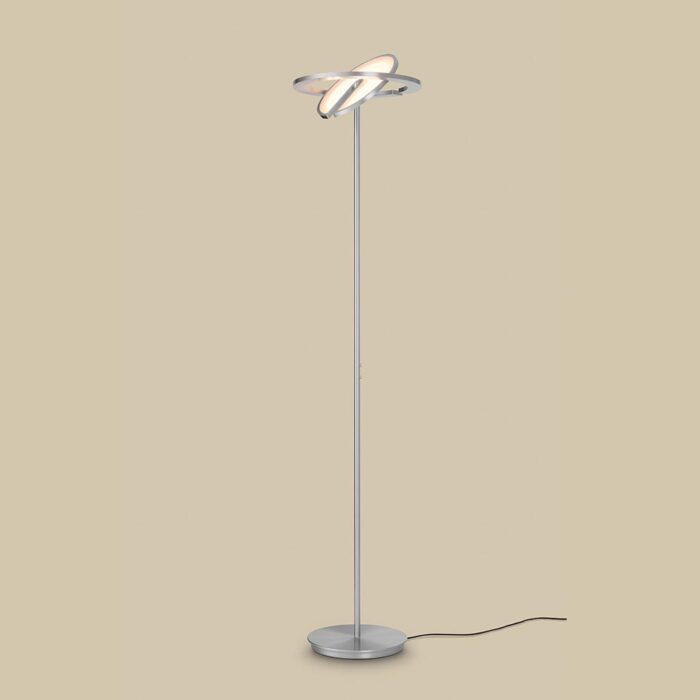 Holtkötter Supernova Linear LED-Deckenfluter Aluminium Matt