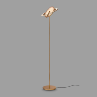 Holtkötter Supernova Linear LED-Deckenfluter Bronze