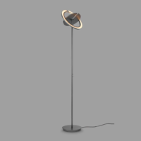 Holtkötter Supernova Linear LED-Deckenfluter Platin