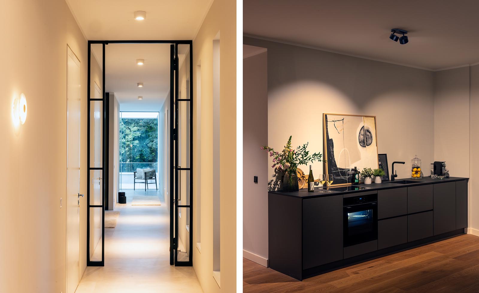 prediger.base Wohnraum Beleuchtung