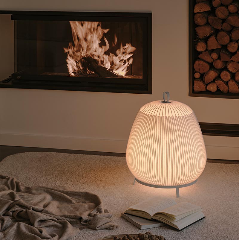 vibia-knit-bodeneuchte Außenbeleuchtung von Bover