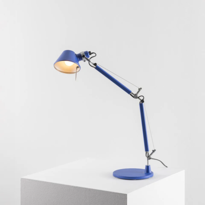 ARTEMIDE Tolomeo Micro Color Matte Tischleuchte Blue Klein