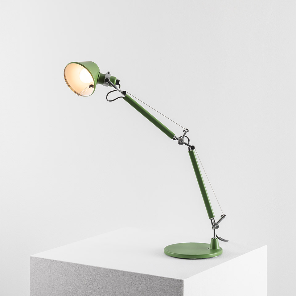 ARTEMIDE Tolomeo Micro Color Matte Tischleuchte Green