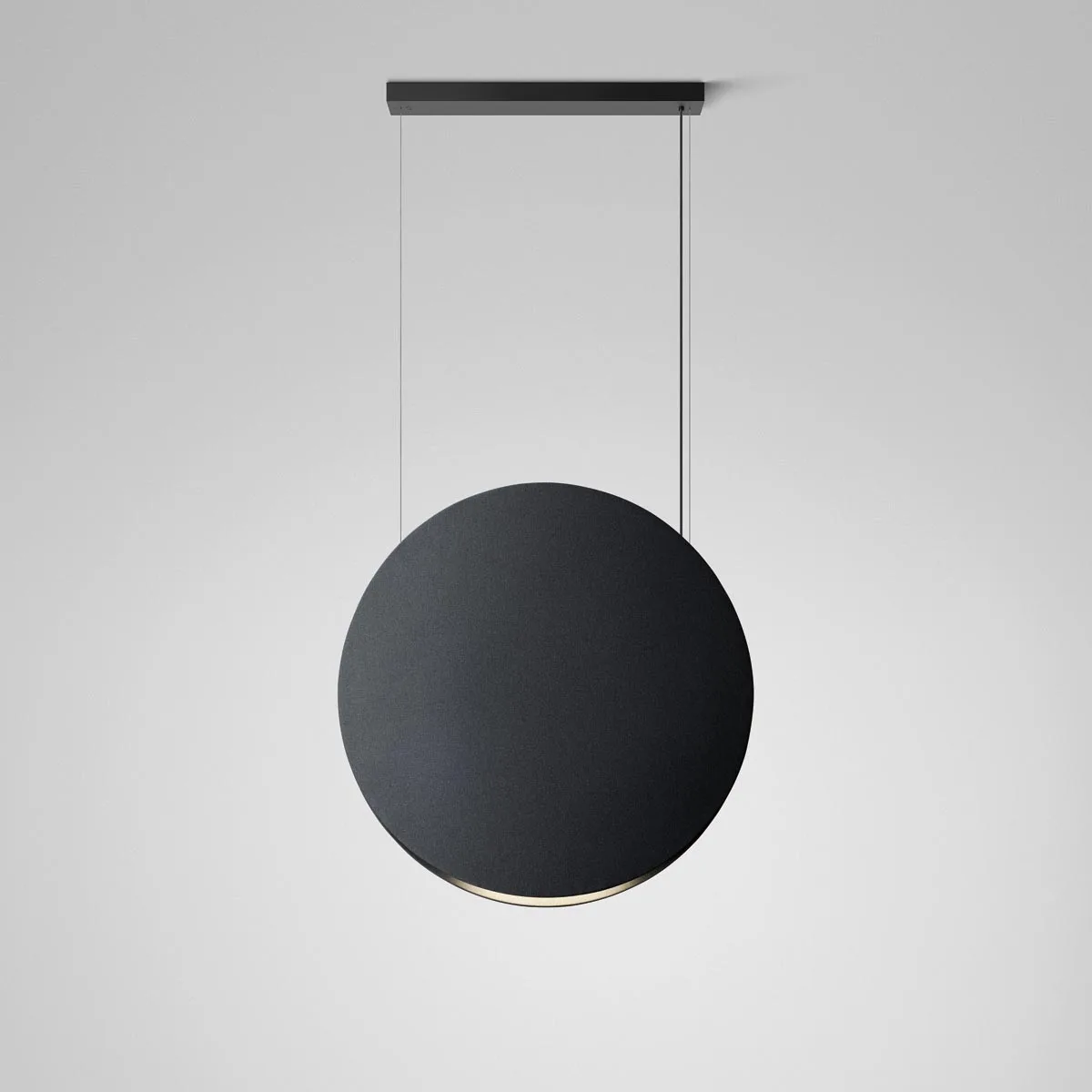 Bover Noren S/100 LED-Pendelleuchte dunkelgrau