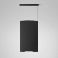 Bover Noren S/72 LED-Pendelleuchte dunkelgrau