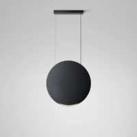 Bover Noren S/85 LED-Pendelleuchte Dunkelgrau