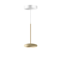 Bruck Blop LV S Pendelleuchte Champagner Weiss