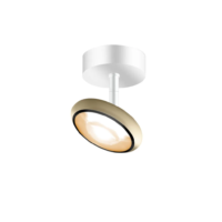 Bruck Blop Spot AC C Deckenaufbaustrahler Champagner Weiss