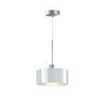 Chrom Matt / Glas Weiß