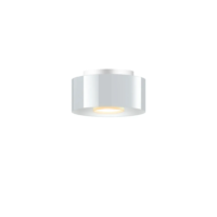 Bruck Cantara Glas 190 LV C Deckenleuchte Weiss