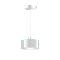 Bruck Cantara Glas 190 LV S Pendelleuchte Weiß Glas Weiß